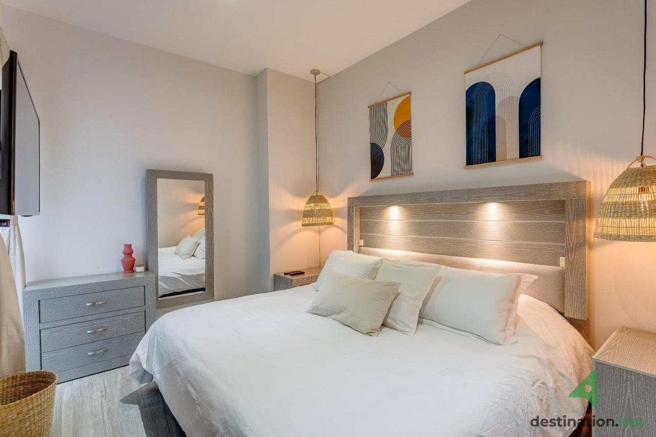 Charming Apartment With Pool, Gym, And Jacuzzi - Kansas 113 Mexiko-Stadt Exterior foto