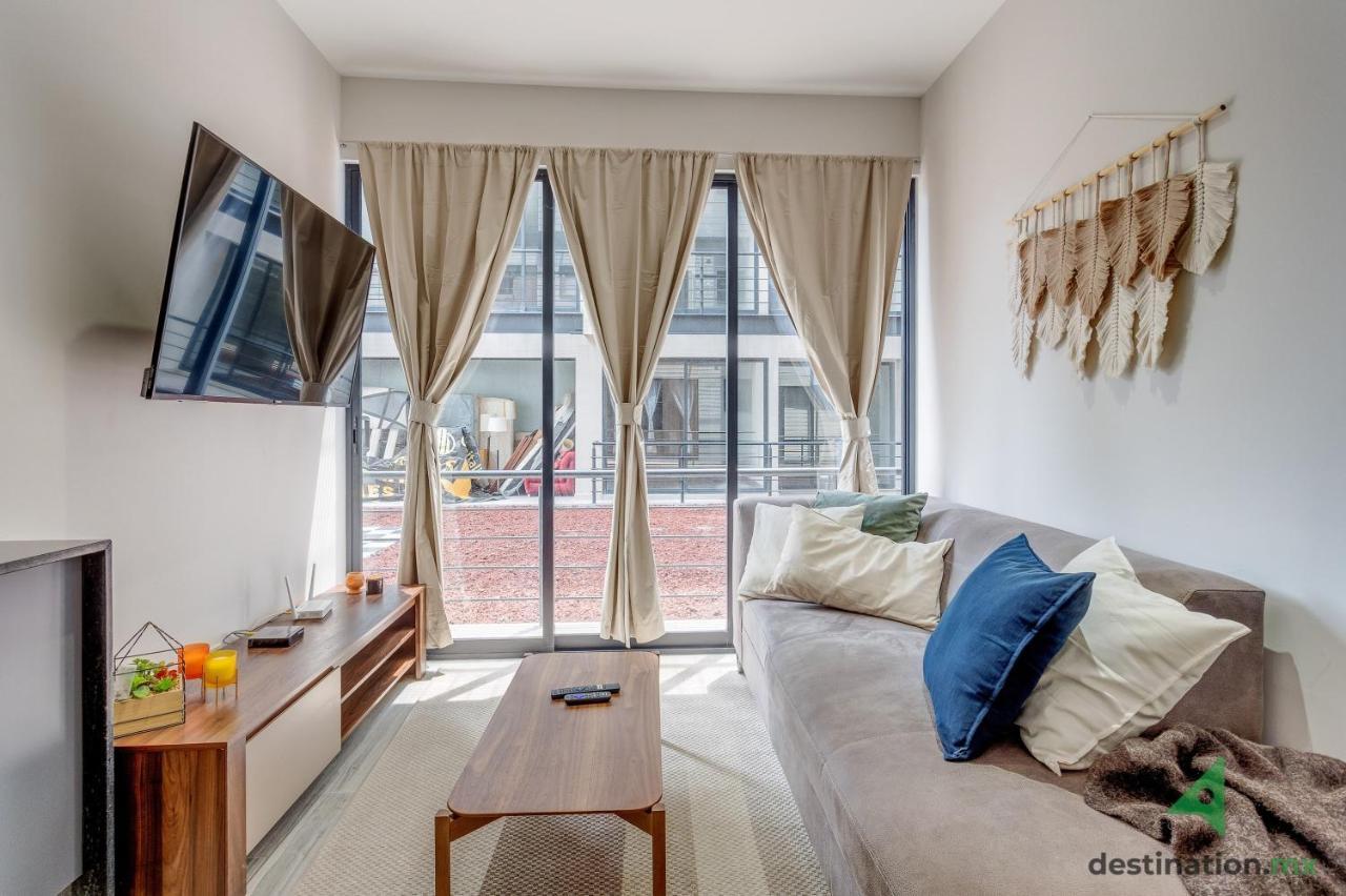 Charming Apartment With Pool, Gym, And Jacuzzi - Kansas 113 Mexiko-Stadt Exterior foto