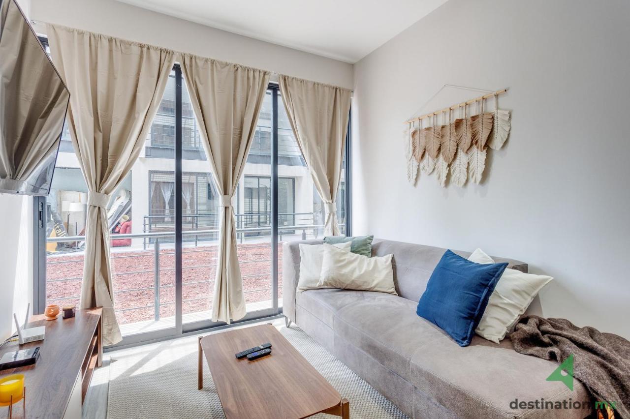 Charming Apartment With Pool, Gym, And Jacuzzi - Kansas 113 Mexiko-Stadt Exterior foto